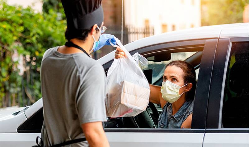 Curbside Food Pickup